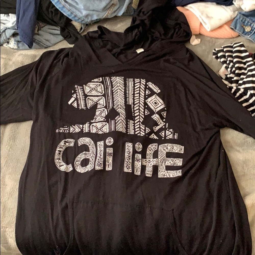 Long sleep with hoodie
